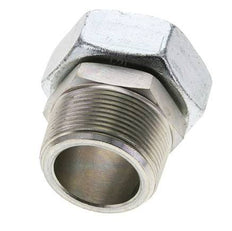 42L y 1-1/2'' NPT Rótula recta de acero galvanizado con rosca macho 160 bar Ajustable ISO 8434-1