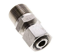 12L y 1/2'' NPT Rótula recta de acero inoxidable con rosca macho 315 bar Ajustable ISO 8434-1