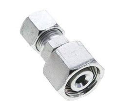 10S & 16S Zink plated Steel Straight Cutting Fitting with Swivel 400 bar ISO 8434-1