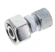 20S & 25S Zink plated Steel Straight Cutting Fitting with Swivel 400 bar ISO 8434-1