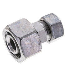 18L & 25S Zink plated Steel Straight Cutting Fitting with Swivel 315 bar ISO 8434-1