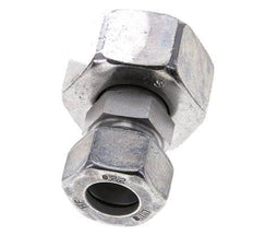 18L & 25S Zink plated Steel Straight Cutting Fitting with Swivel 315 bar ISO 8434-1