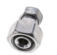 18L & 25S Zink plated Steel Straight Cutting Fitting with Swivel 315 bar ISO 8434-1