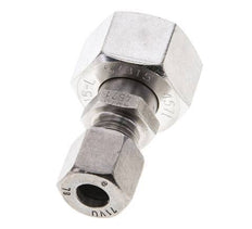 8L & 15L Stainless Steel Straight Cutting Fitting with Swivel 315 bar ISO 8434-1