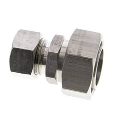 22L & 35L Stainless Steel Straight Cutting Fitting with Swivel 160 bar ISO 8434-1