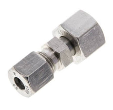 8S & 12S Stainless Steel Straight Cutting Fitting with Swivel 630 bar ISO 8434-1