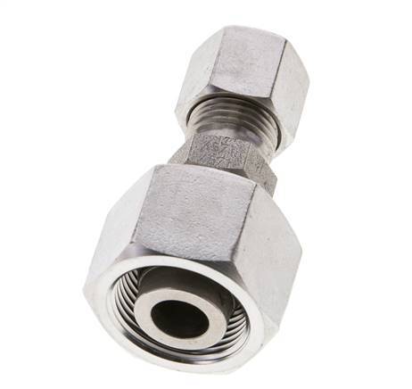 8S & 16S Stainless Steel Straight Cutting Fitting with Swivel 400 bar ISO 8434-1
