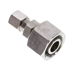 8S & 20S Stainless Steel Straight Cutting Fitting with Swivel 400 bar ISO 8434-1