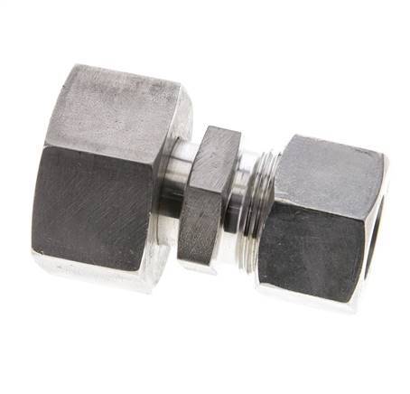 20S & 25S Stainless Steel Straight Cutting Fitting with Swivel 400 bar ISO 8434-1