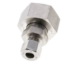 12S & 30S Stainless Steel Straight Cutting Fitting with Swivel 400 bar ISO 8434-1