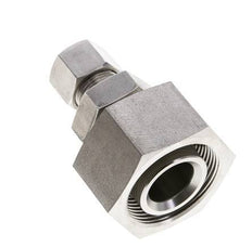 12S & 30S Stainless Steel Straight Cutting Fitting with Swivel 400 bar ISO 8434-1