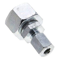 6L & 15L Zink plated Steel Straight Cutting Fitting with Swivel 315 bar NBR O-ring Sealing Cone ISO 8434-1