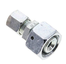 8L & 15L Zink plated Steel Straight Cutting Fitting with Swivel 315 bar NBR O-ring Sealing Cone ISO 8434-1