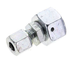 8L & 15L Zink plated Steel Straight Cutting Fitting with Swivel 315 bar NBR O-ring Sealing Cone ISO 8434-1