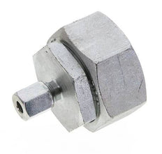 6L & 35L Zink plated Steel Straight Cutting Fitting with Swivel 160 bar NBR O-ring Sealing Cone ISO 8434-1