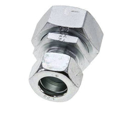 22L & 35L Zink plated Steel Straight Cutting Fitting with Swivel 160 bar NBR O-ring Sealing Cone ISO 8434-1