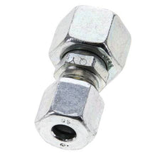 8S & 12S Zink plated Steel Straight Cutting Fitting with Swivel 630 bar NBR O-ring Sealing Cone ISO 8434-1