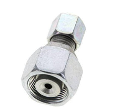 6S & 14S Zink plated Steel Straight Cutting Fitting with Swivel 630 bar NBR O-ring Sealing Cone ISO 8434-1