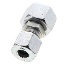 10S & 14S Zink plated Steel Straight Cutting Fitting with Swivel 630 bar NBR O-ring Sealing Cone ISO 8434-1