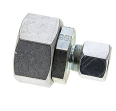 14S & 30S Zink plated Steel Straight Cutting Fitting with Swivel 400 bar NBR O-ring Sealing Cone ISO 8434-1