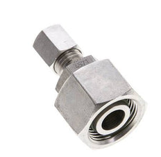 6L & 15L Stainless Steel Straight Cutting Fitting with Swivel 315 bar FKM O-ring Sealing Cone ISO 8434-1