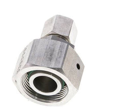 8L & 18L Stainless Steel Straight Cutting Fitting with Swivel 315 bar FKM O-ring Sealing Cone ISO 8434-1