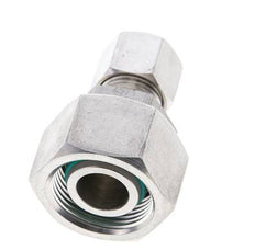 10L & 18L Stainless Steel Straight Cutting Fitting with Swivel 315 bar FKM O-ring Sealing Cone ISO 8434-1