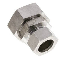 28L & 42L Stainless Steel Straight Cutting Fitting with Swivel 160 bar FKM O-ring Sealing Cone ISO 8434-1