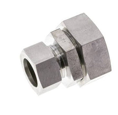 28L & 42L Stainless Steel Straight Cutting Fitting with Swivel 160 bar FKM O-ring Sealing Cone ISO 8434-1