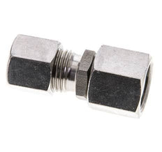 8S & 10S Stainless Steel Straight Cutting Fitting with Swivel 630 bar FKM O-ring Sealing Cone ISO 8434-1