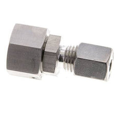 6S & 12S Stainless Steel Straight Cutting Fitting with Swivel 630 bar FKM O-ring Sealing Cone ISO 8434-1