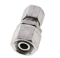 8S & 12S Stainless Steel Straight Cutting Fitting with Swivel 630 bar FKM O-ring Sealing Cone ISO 8434-1