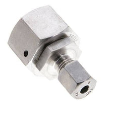6S & 20S Stainless Steel Straight Cutting Fitting with Swivel 400 bar FKM O-ring Sealing Cone ISO 8434-1