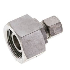 10S & 25S Stainless Steel Straight Cutting Fitting with Swivel 400 bar FKM O-ring Sealing Cone ISO 8434-1