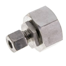 10S & 25S Stainless Steel Straight Cutting Fitting with Swivel 400 bar FKM O-ring Sealing Cone ISO 8434-1