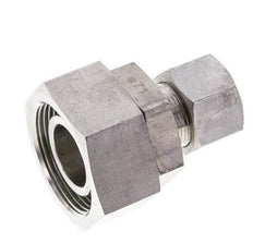 16S & 30S Stainless Steel Straight Cutting Fitting with Swivel 400 bar FKM O-ring Sealing Cone ISO 8434-1