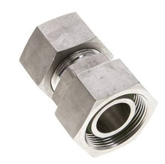 25S & 30S Stainless Steel Straight Cutting Fitting with Swivel 400 bar FKM O-ring Sealing Cone ISO 8434-1