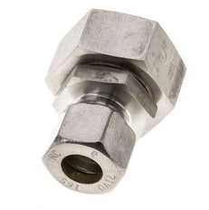 16S & 25S Stainless Steel Straight Compression Fitting with Swivel 250 bar FKM O-ring Sealing Cone ISO 8434-1