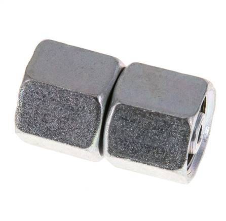 8S Zink plated Steel Straight with Swivel 630 bar NBR O-ring Sealing Cone ISO 8434-1