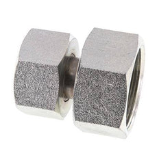 30S y 38S Acero zincado Recto con rótula 315 bar Junta tórica de NBR Cono de estanqueidad ISO 8434-1