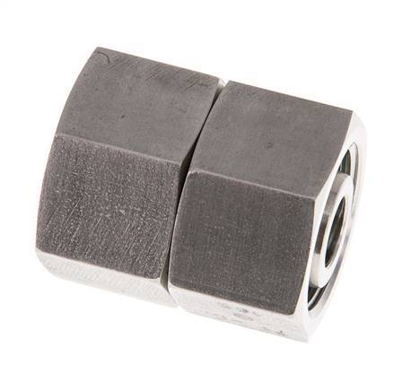 16S Acero inoxidable Recto con Rótula 400 bar FKM Junta tórica Cono de estanqueidad ISO 8434-1