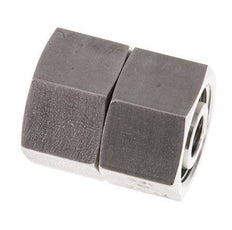 16S Acero inoxidable Recto con Rótula 400 bar FKM Junta tórica Cono de estanqueidad ISO 8434-1