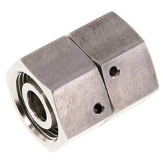 20S Stainless Steel Straight with Swivel 400 bar FKM O-ring Sealing Cone ISO 8434-1