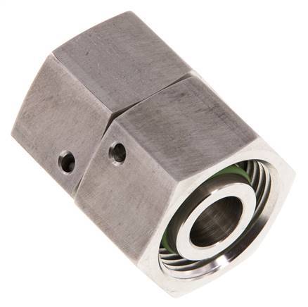 20S Stainless Steel Straight with Swivel 400 bar FKM O-ring Sealing Cone ISO 8434-1