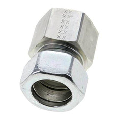 28L & M33x2 Zink plated Steel Straight Cutting Fitting with Female Threads 160 bar ISO 8434-1