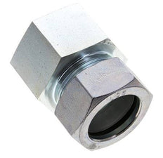 35L & M42x2 Zink plated Steel Straight Cutting Fitting with Female Threads 160 bar ISO 8434-1