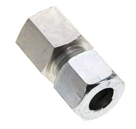 14S & M20x1.5 Zink plated Steel Straight Cutting Fitting with Female Threads 630 bar ISO 8434-1