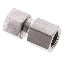 12S & M18x1.5 Stainless Steel Straight Cutting Fitting with Female Threads 630 bar ISO 8434-1