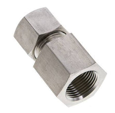 12S & M20x1.5 Stainless Steel Straight Cutting Fitting with Female Threads 630 bar ISO 8434-1