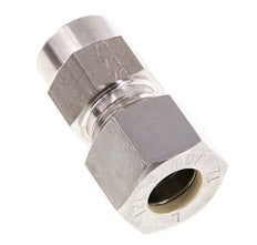 12L & G1/4'' Stainless Steel Straight Compression Fitting with Female Threads for Pressure Gauges 315 bar ISO 8434-1